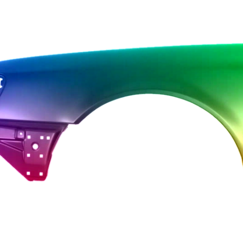 Parafango anteriore sinistro per AUDI A6 C4 1994-1997 verniciato nel colore desiderato