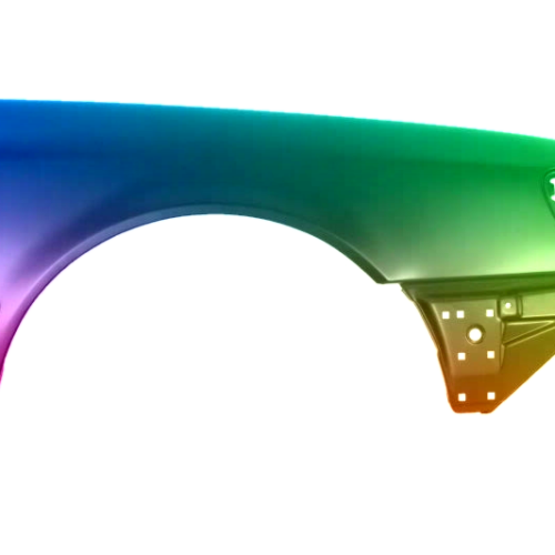 Parafango destro per AUDI A6 C4 1994-1997 verniciato nel colore desiderato