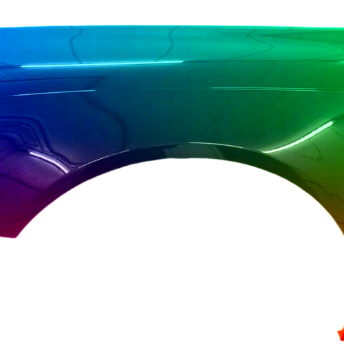 Parafango anteriore sinistro per AUDI A6 C6 08-11 ALU verniciato nel colore desiderato