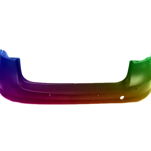 Paraurti posteriore Vw Passat B7 10-15 PDC verniciato nel colore desiderato