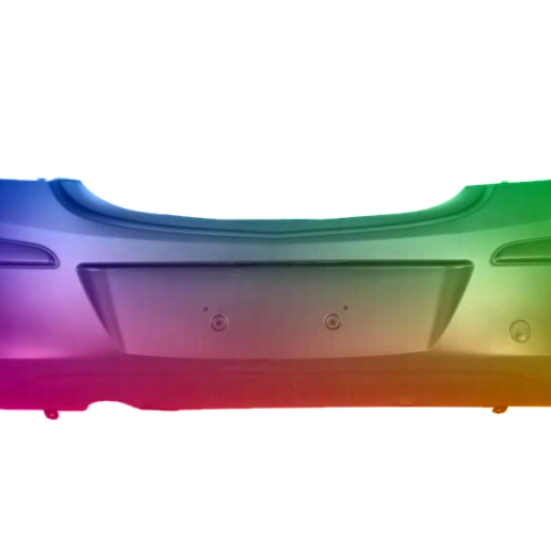 Paraurti posteriore Opel Corsa D 2006-2015 5D verniciato nel colore desiderato