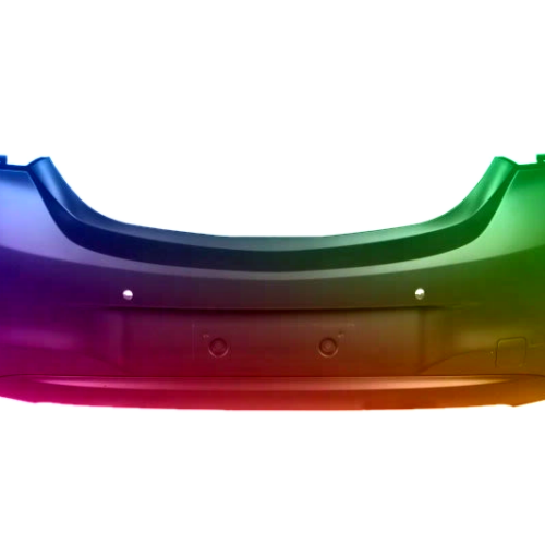 Paraurti posteriore Opel Corsa E 2015-2019 6 PDC verniciato nel colore desiderato