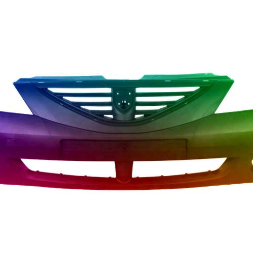 Paraurti anteriore per Dacia Logan 2004-09 verniciato nel colore desiderato