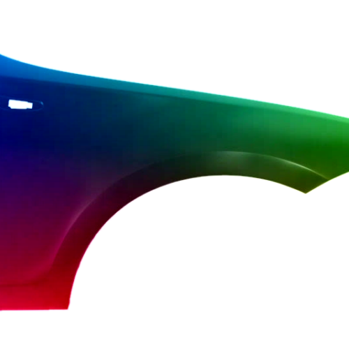 Parafango destro per BMW E81 04-13 verniciato nel colore desiderato
