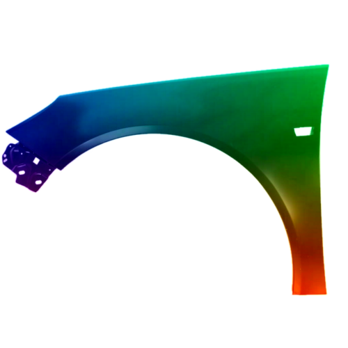 Parafango anteriore sinistro per Opel Insignia 08-17 verniciato nel colore desiderato