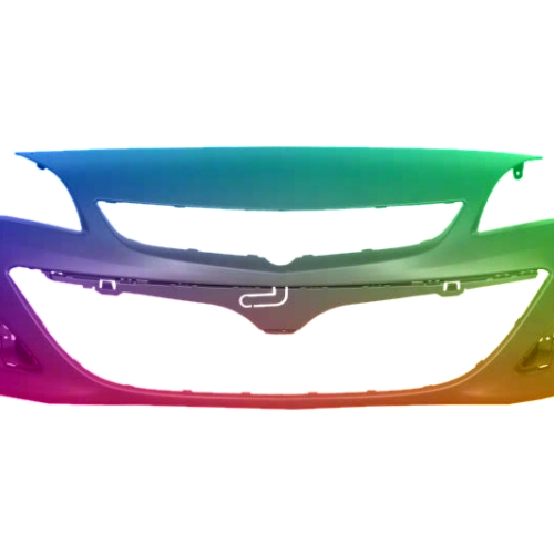 Paraurti anteriore per Opel Astra J 2012-2015 2 PDC verniciato nel colore desiderato