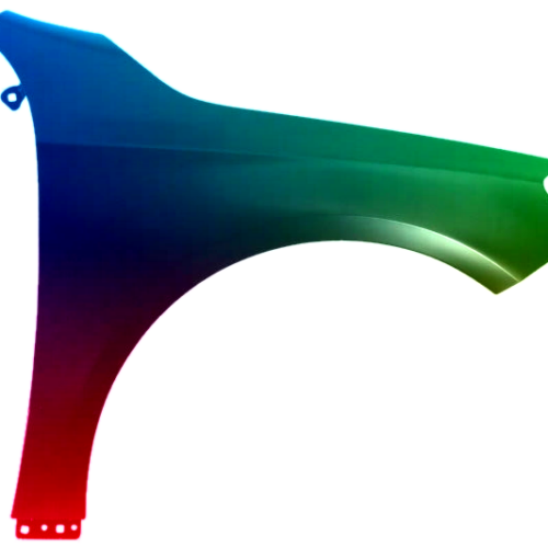 Parafango destro per Mercedes A-Klasse W176 2012-2018 verniciato nel colore desiderato