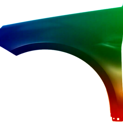 Parafango anteriore sinistro per Mercedes B-Klasse W245 2005-2008 verniciato nel colore desiderato