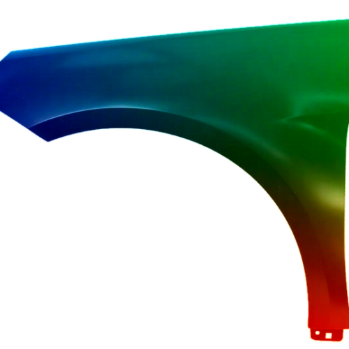 Parafango anteriore sinistro per Mercedes B-Klasse W245 2008-2011 verniciato nel colore desiderato