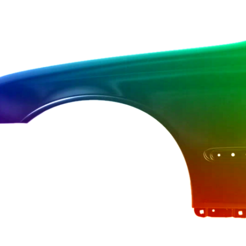 Parafango anteriore sinistro per Mercedes C-Klasse W203 2000-2007 verniciato nel colore desiderato