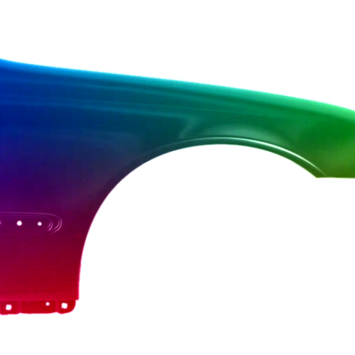 Parafango destro per Mercedes C-Klasse W203 2000-2007 verniciato nel colore desiderato