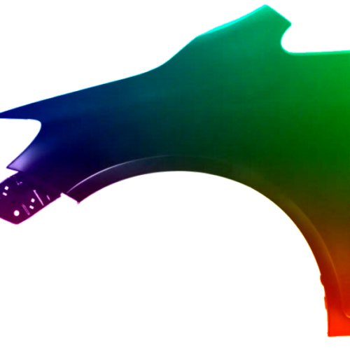 Parafango anteriore sinistro per VW GOLF PLUS LC5F Nuovo verniciato
