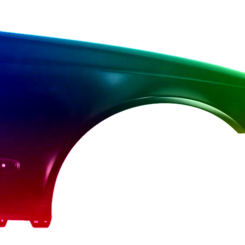 Parafango destro per Mercedes E W211 S211 2002-09 verniciato nel colore desiderato