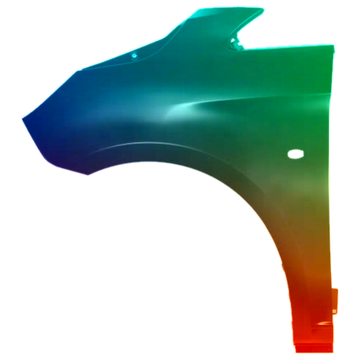 Parafango anteriore sinistro per Mercedes V W447 Vito Dal 2014 verniciato nel colore desiderato