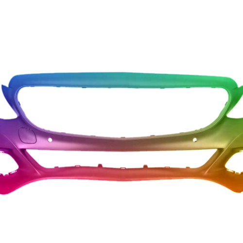 Paraurti anteriore per Mercedes C W205 14-19 PDC Camera verniciato nel colore desiderato