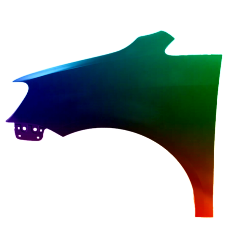 Parafango anteriore sinistro per VW Caddy 10-15 verniciato nel colore desiderato