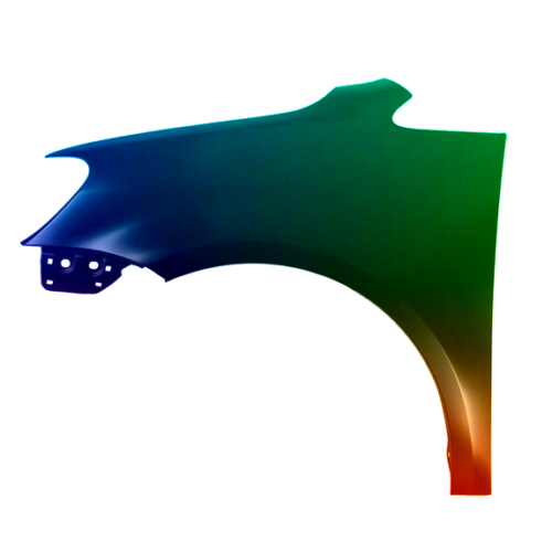 Parafango anteriore sinistro per VW Touran 1T3 2010-2015 verniciato nel colore desiderato