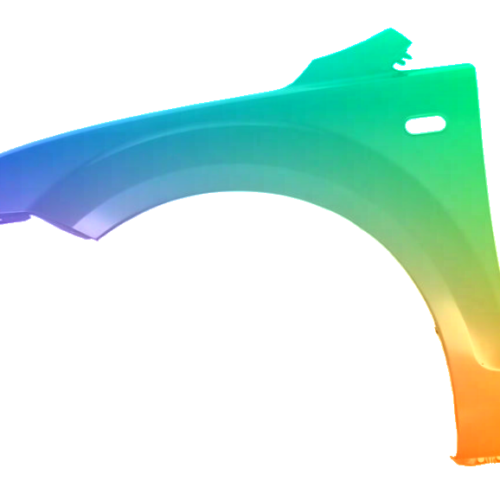 Parafango anteriore sinistro per Ford Focus MK2 04-08 verniciato nel colore desiderato