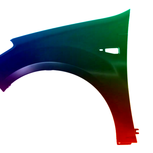 Parafango anteriore sinistro per Dacia Sandero 2008-2012 verniciato nel colore desiderato
