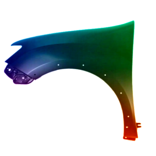Parafango anteriore sinistro per Dacia Sandero 2012-2021 Stepway verniciato nel colore desiderato