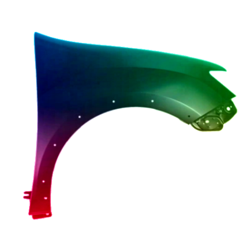 Parafango destro per Dacia Sandero 2012-2021 Stepway verniciato nel colore desiderato