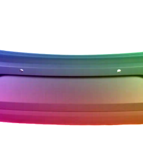 Paraurti posteriore VW Polo 6R 2014-2017 PDC verniciato nel colore desiderato