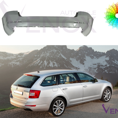 Paraurti posteriore Skoda Octavia 5E 13-17 station wagon verniciato nel colore desiderato
