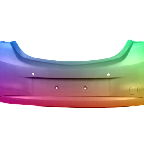 Paraurti posteriore Opel Corsa E 2015-2019 4xPDC verniciato nel colore desiderato