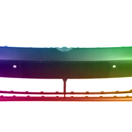 Paraurti anteriore per VW Golf 7 2012-2017 6xPDC SR verniciato nel colore desiderato