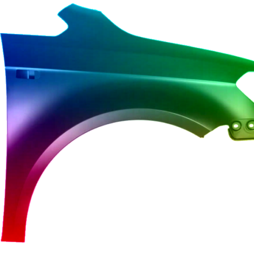 Parafango destro per Vw Caddy III 2010-2015 verniciato nel colore desiderato