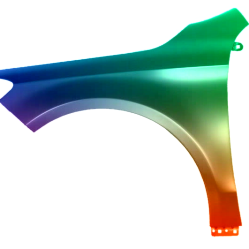 Parafango anteriore sinistro per Mercedes CLA C117 X117 2013-2019 verniciato nel colore desiderato