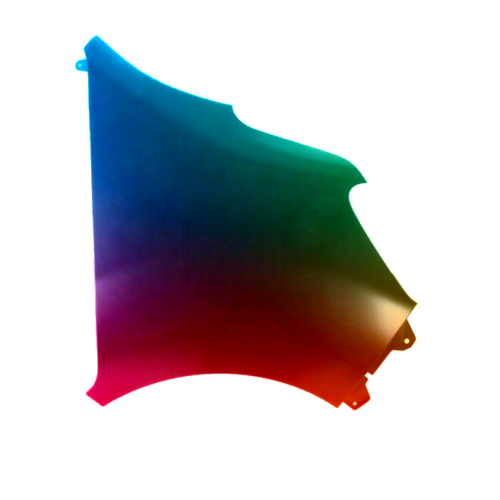 Parafango destro per Renault Master Dal 2019 verniciato nel colore desiderato