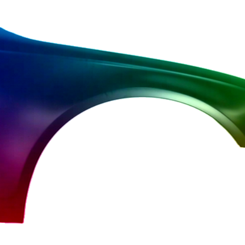 Parafango destro per AUDI A4 B8 2007-2011 LZ3F Nuovo verniciato