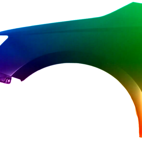 Parafango anteriore sinistro per Skoda Fabia III 2015-2021 verniciato nel colore desiderato