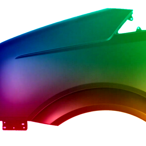 Parafango anteriore sinistro per VW Crafter 2005-2017 verniciato nel colore desiderato