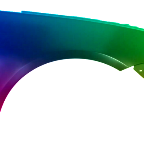 Parafango destro per VW Eos 2006-2015 verniciato nel colore desiderato