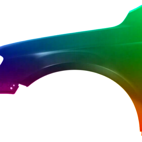 Parafango anteriore sinistro per VW PASSAT B7 2010-2015 verniciato nel colore desiderato
