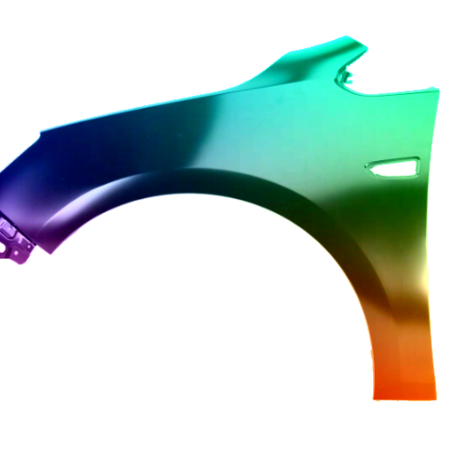 Parafango anteriore sinistro per Opel Astra J 2009-2015 verniciato nel colore desiderato