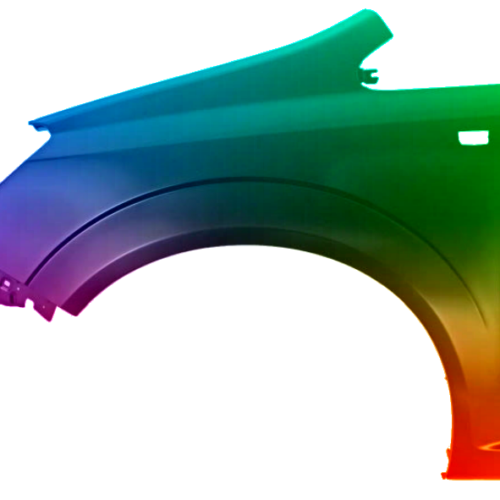 Parafango anteriore sinistro per Opel Zafira B 2005-2011 verniciato nel colore desiderato