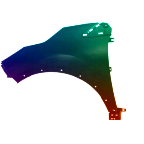 Parafango anteriore sinistro per Renault Captur 2013-2020 verniciato nel colore desiderato