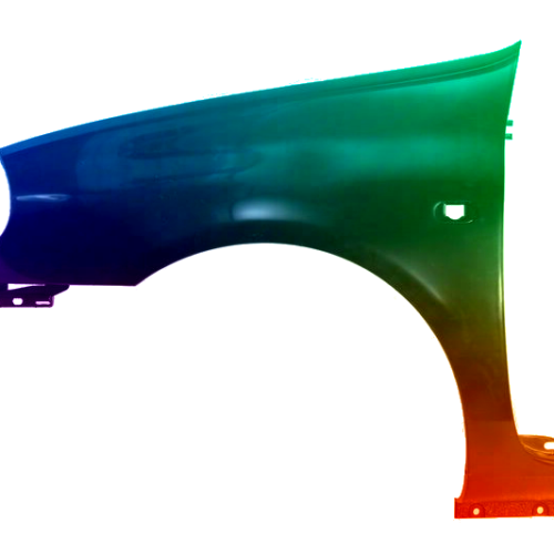 Parafango anteriore sinistro per Renalut Clio II 2001-2005 verniciato nel colore desiderato