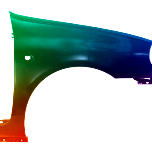 Parafango destro per Renalut Clio II 1998-2001 verniciato nel colore desiderato