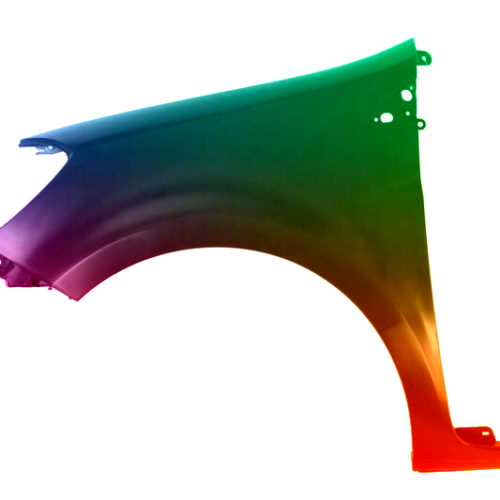 Parafango anteriore sinistro per Renault Clio III 2005-2012 verniciato nel colore desiderato