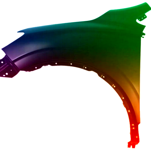 Parafango anteriore sinistro per Renault Kadjar Dal 2015 verniciato nel colore desiderato