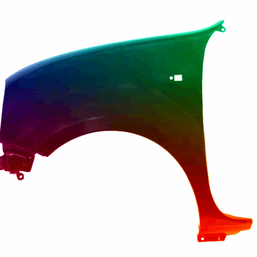 Parafango anteriore sinistro per Renault Kangoo 1998-2002 verniciato nel colore desiderato