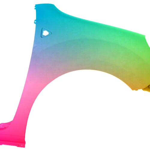 Parafango destro per Renault Kangoo 2008-2015 verniciato nel colore desiderato