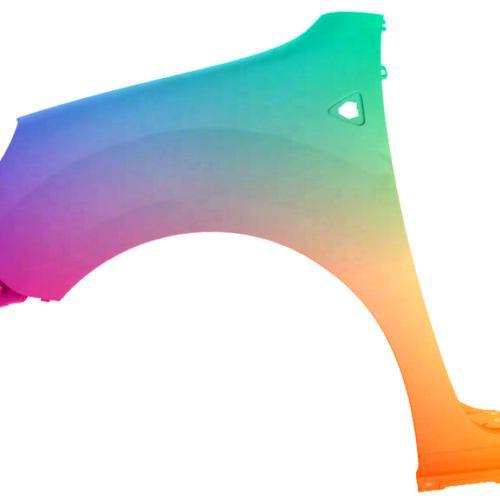 Parafango anteriore sinistro per Renault Kangoo 2008-2015 verniciato nel colore desiderato