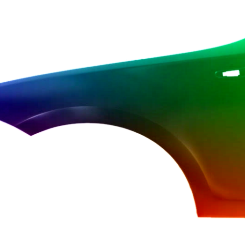 Parafango anteriore sinistro per BMW E81 E82 E87 E88 04-13 verniciato nel colore desiderato