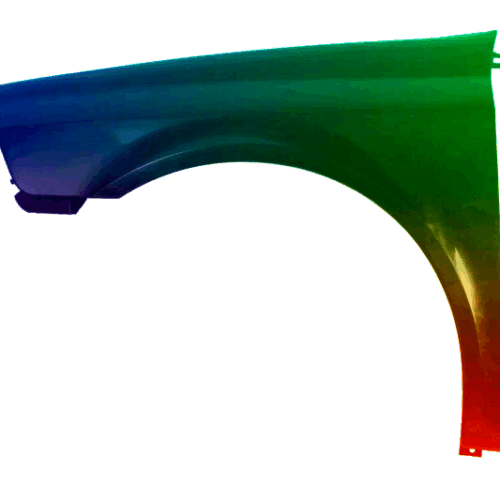 Parafango anteriore sinistro per Renault Laguna II 2001-2005 verniciato nel colore desiderato