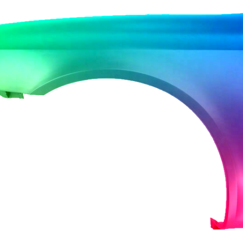 Parafango anteriore sinistro per Renault Laguna II 2005-2007 verniciato nel colore desiderato